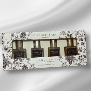 Sand + Fog Lilac Wine, Amber Jasmine, Vanilla Latte & Bourbon Vanilla Set